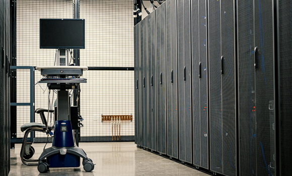 A clean and organized data center environment